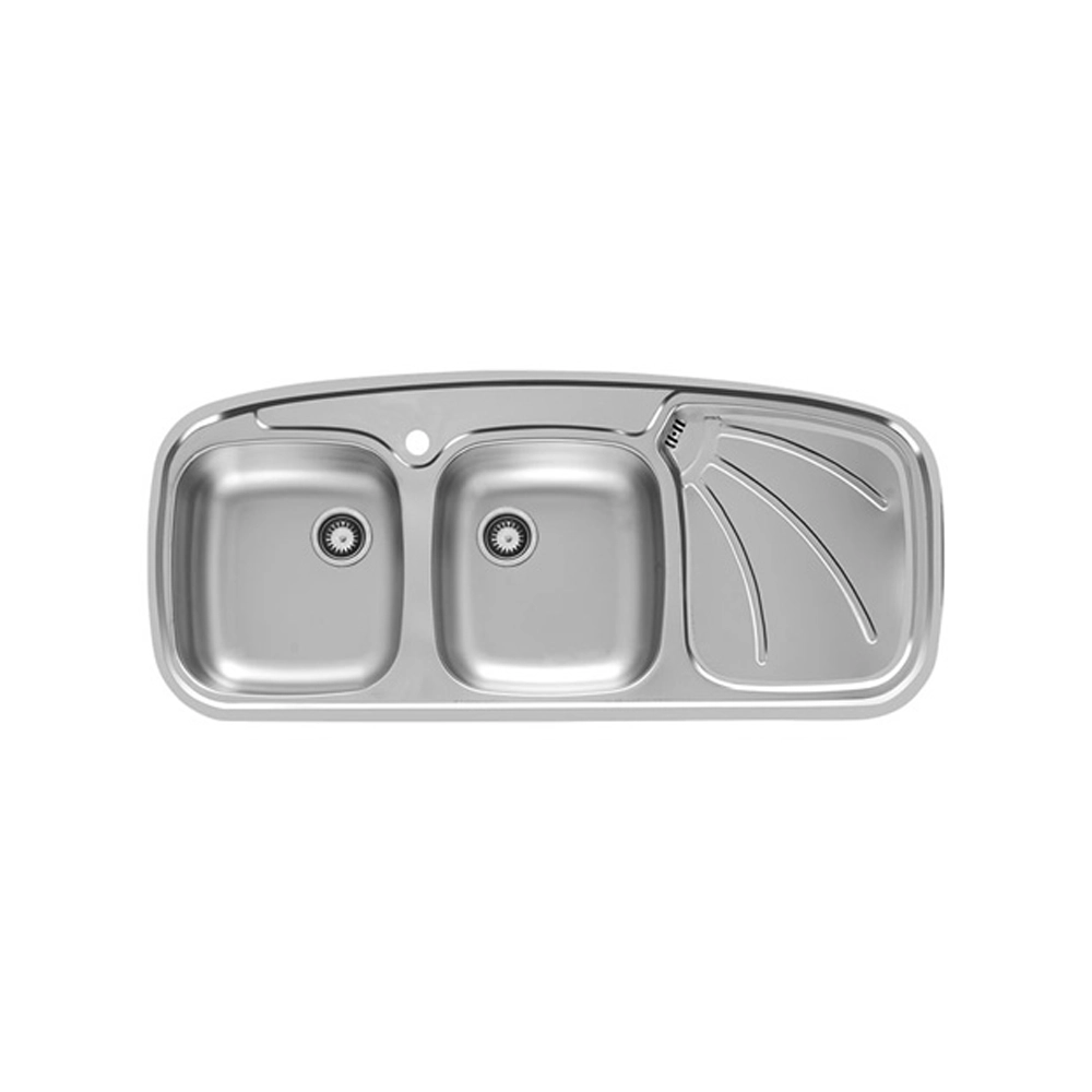 سینک ظرفشویی توکار کد 136SP اخوان سینک ظرفشویی توکار کد 136SP اخوان