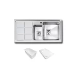 سینک ظرفشویی توکار اخوان کد 310s