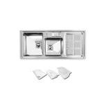 سینک ظرفشویی روکار اخوان کد 320s