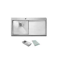 سینک ظرفشویی توکار کد 350 اخوان