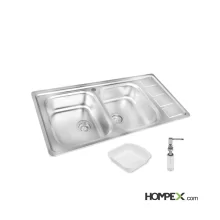 سینک ظرفشویی توکار اخوان کد 373