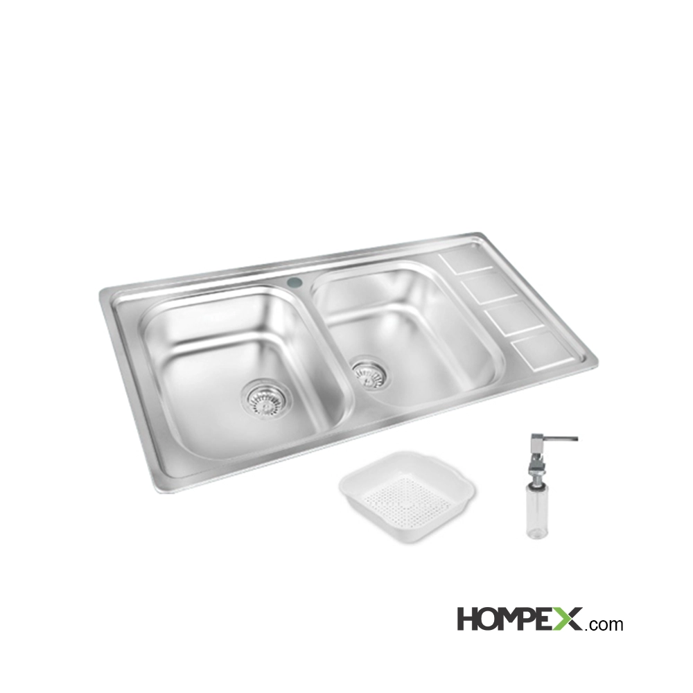 سینک ظرفشویی توکار اخوان کد 373