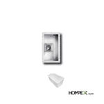 سینک ظرفشویی زیرکار اخوان کد 409