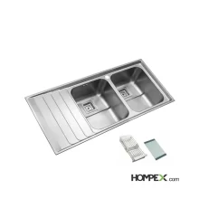 سینک ظرفشویی توکار اخوان کد 508