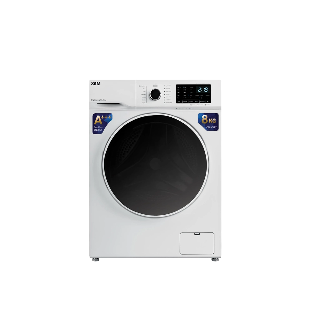 ماشین لباسشویی سام 8 کیلویی مدل BL-Q1475 سفید