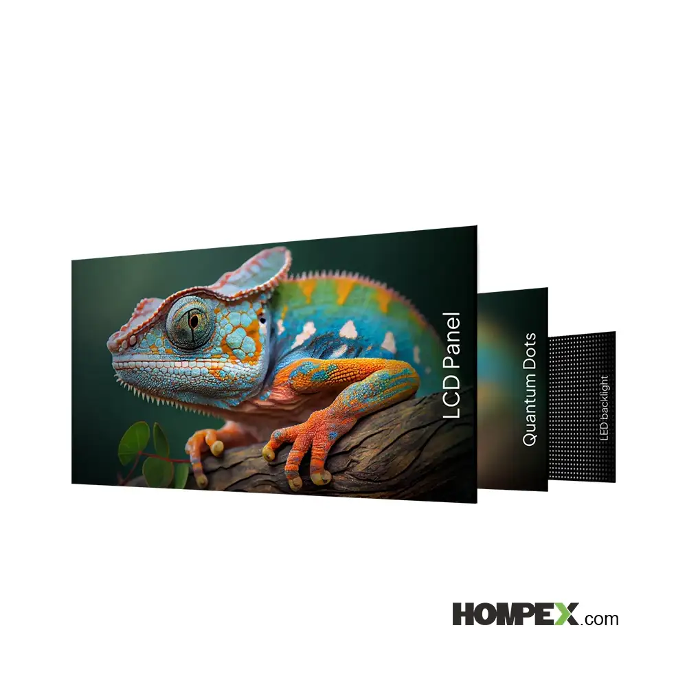 تلویزیون هوشمند کلور مدل CTV-75QLJS2 سایز 75 اینچ