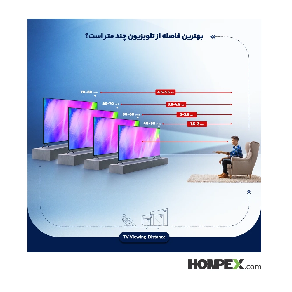 تلویزیون هوشمند دوو DSL-50M6200EUM سایز 50 اینچ