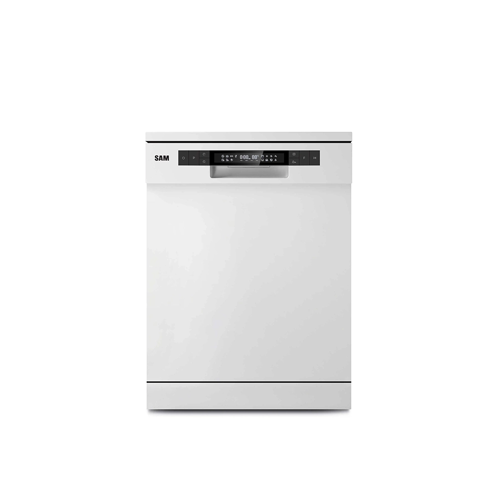 DW-186 WI-N sefid ماشین ظرفشویی سام 15 نفره مدل DW-186 WI/N