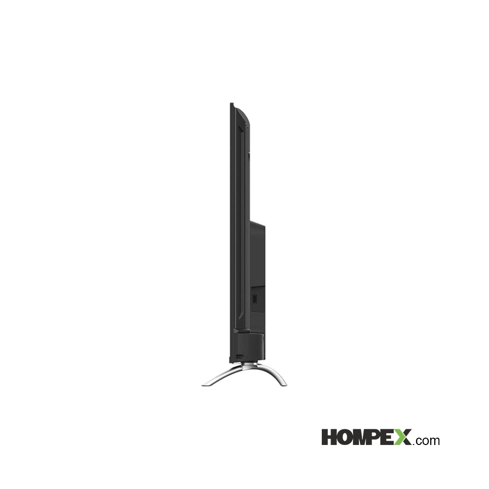 عکس از کنار تلویزیون هوشمند کیو ال ای دی جی پلاس مدل GTV-50RQ754N سایز 50 اینچ