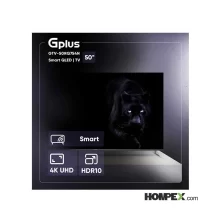 عکس و مشخصات تلویزیون هوشمند کیو ال ای دی جی پلاس مدل GTV-50RQ754N سایز 50 اینچ