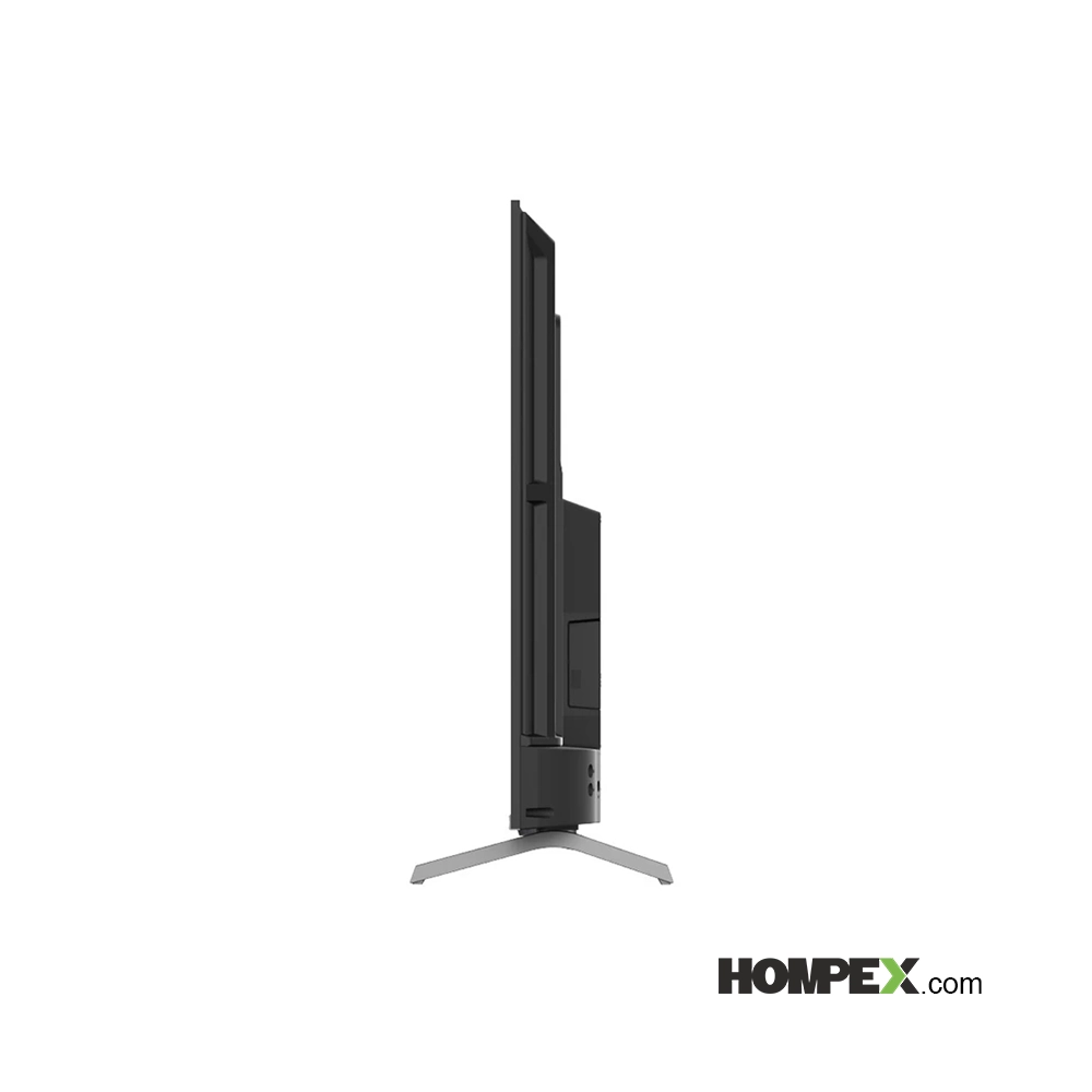 نمای کناری تلویزیون هوشمند کیو ال ای دی جی پلاس مدل GTV-50SQ758NX سایز 50 اینچ