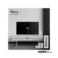 ابعاد تلویزیون هوشمند کیو ال ای دی جی پلاس مدل GTV-50SQ778N سایز 50 اینچ