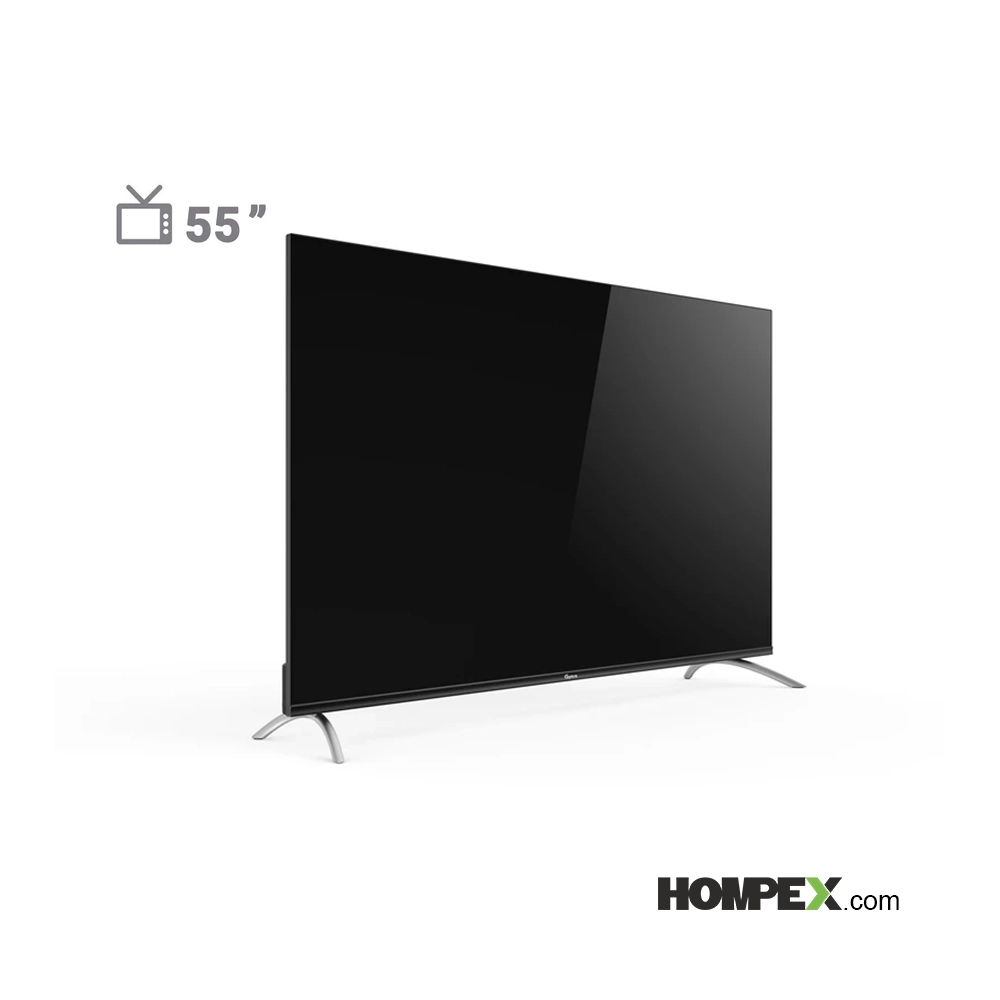 عکس تلویزیون هوشمند کیو ال ای دی جی پلاس مدل GTV-55PQ732S سایز 55 اینچ