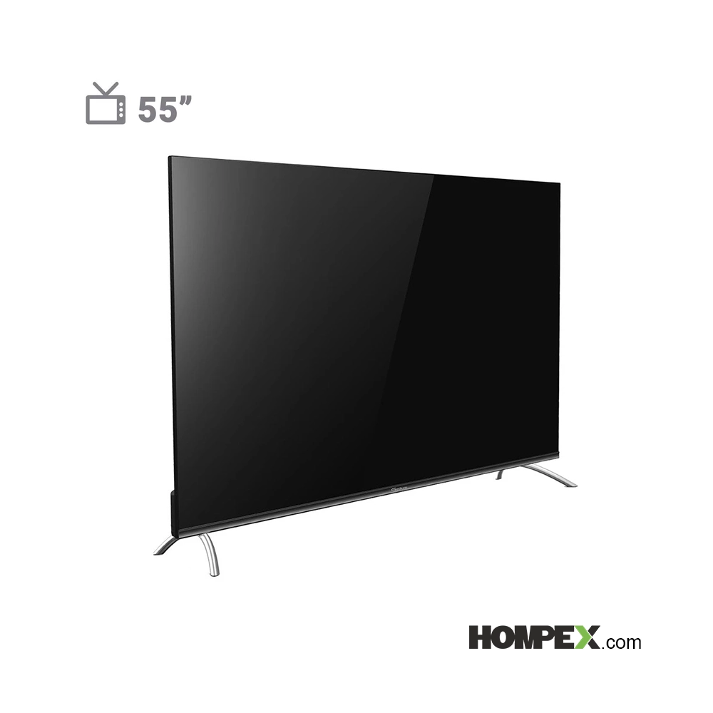 عکس تلویزیون هوشمند کیو ال ای دی جی پلاس مدل GTV-55RQ752S سایز 55 اینچ