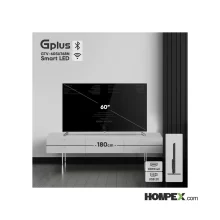ابعاد تلویزیون هوشمند ال ای دی جی پلاس مدل GTV-60SU768N سایز 60 اینچ