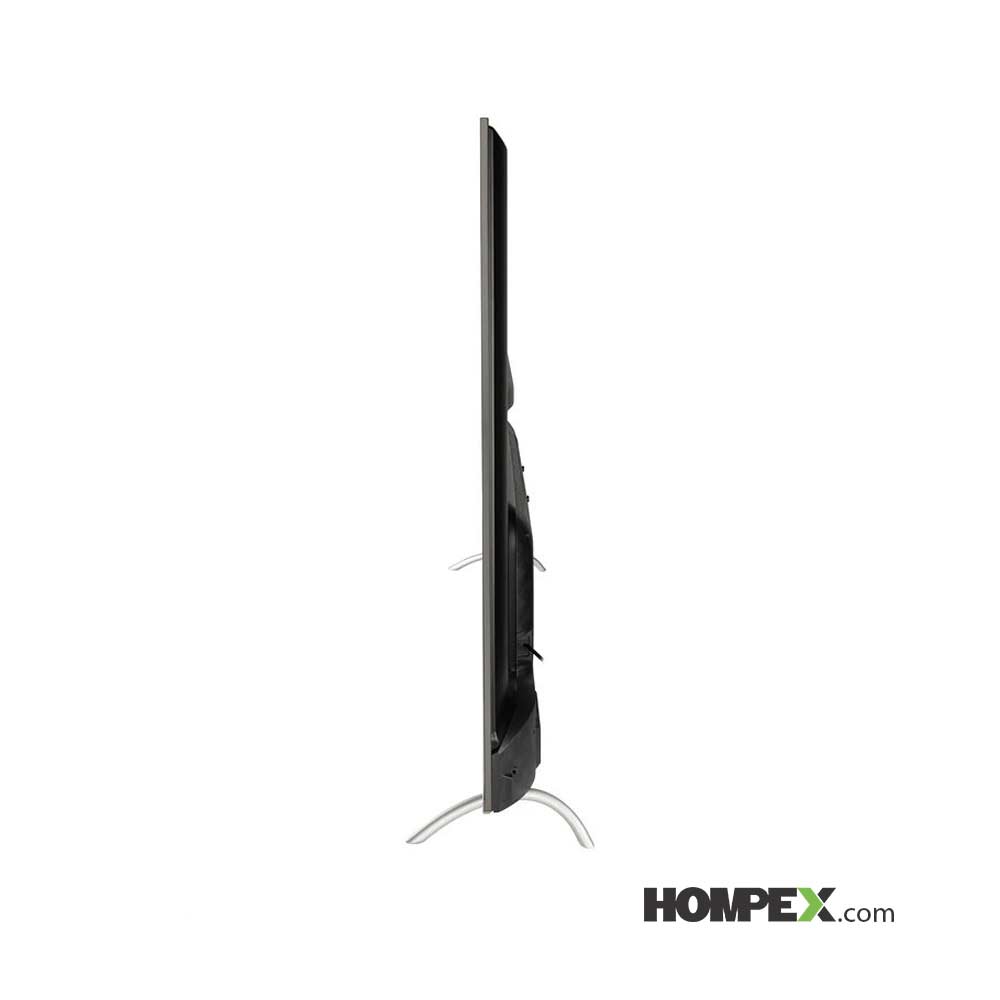 نمای کنار تلویزیون هوشمند کیو ال ای دی جی پلاس مدل GTV-65PQ738CS سایز 65 اینچ