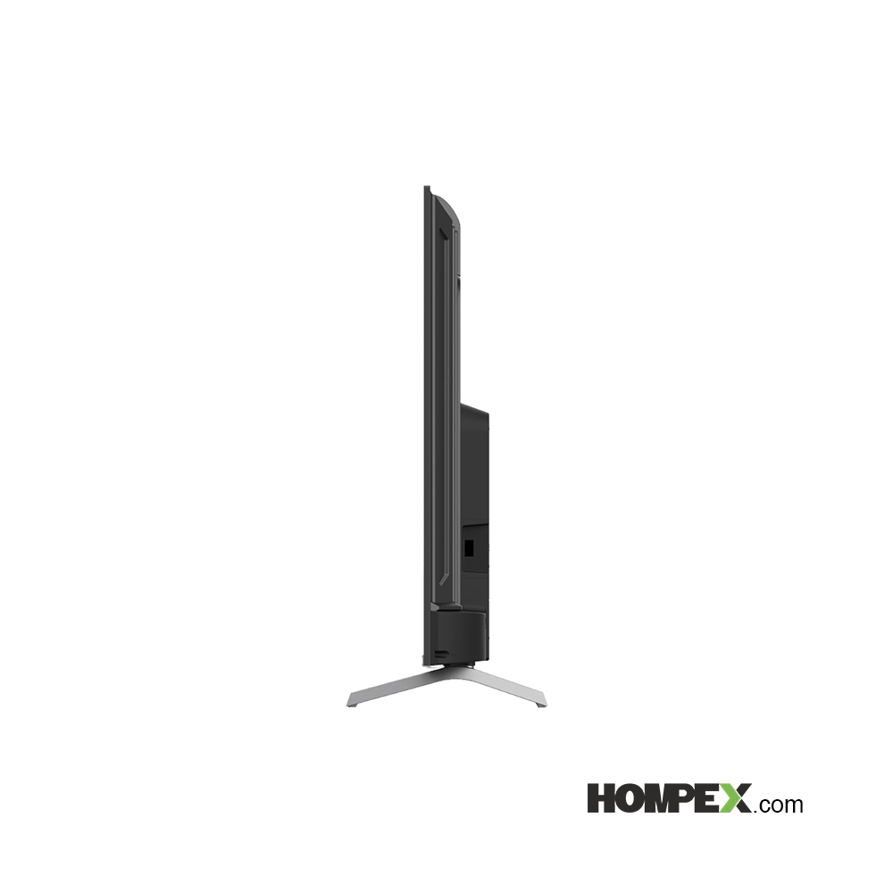 نمای کنار تلویزیون هوشمند کیو ال ای دی جی پلاس مدل GTV-65RQ756N سایز 65 اینچ