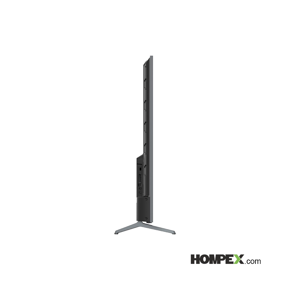 نمای کنار تلویزیون هوشمند کیو ال ای دی جی پلاس مدل GTV-75RQ836S سایز 75 اینچ