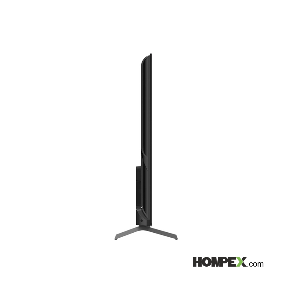 نمای کنار تلویزیون هوشمند کیو ال ای دی جی پلاس مدل GTV-75SQ868S سایز 75 اینچ