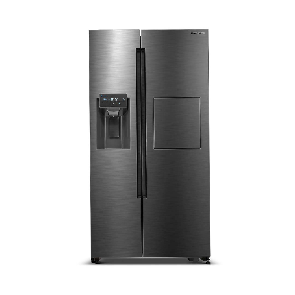 Himalia-Side-By-Side-Gray-Face یخچال فریزر ساید بای ساید 32 فوت هیمالیا مدل گلکسی