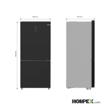 یخچال فریزر کمبی 27 فوت امرسان مدل CB27W4