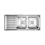 سینک ظرفشویی توکار کن مدل 8106S-ابعاد کلی