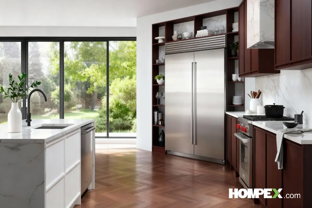 یخچال فریزرهای دوقلو باتوجه‌به ظرفیت، امکانات و توکار و مبله