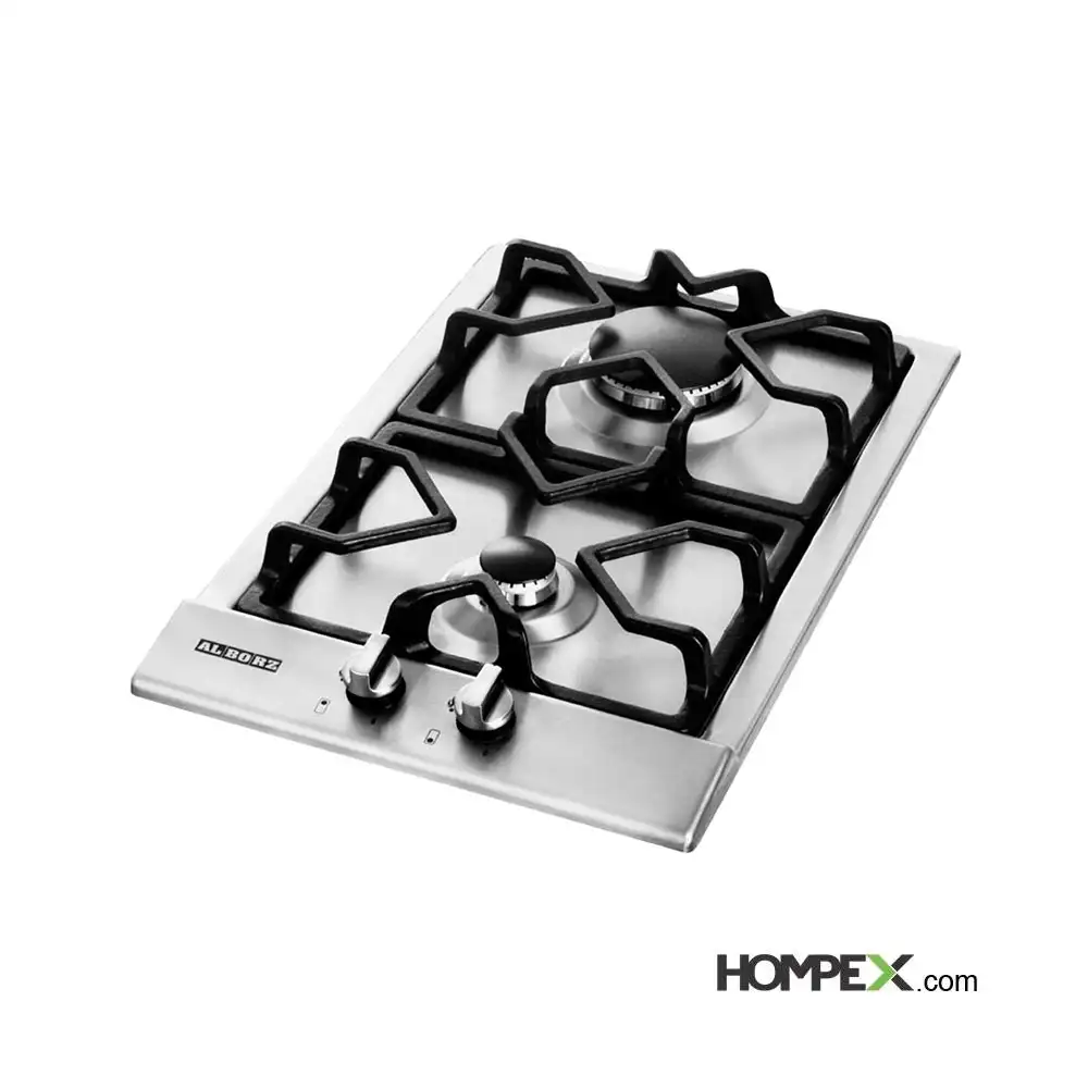 اجاق گاز صفحه ای استیل البرز مدل S-2301