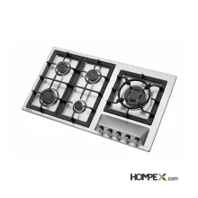 اجاق گاز صفحه ای استیل البرز مدل S-5959 