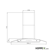 هود آشپزخانه استیل البرز مدل SA-118