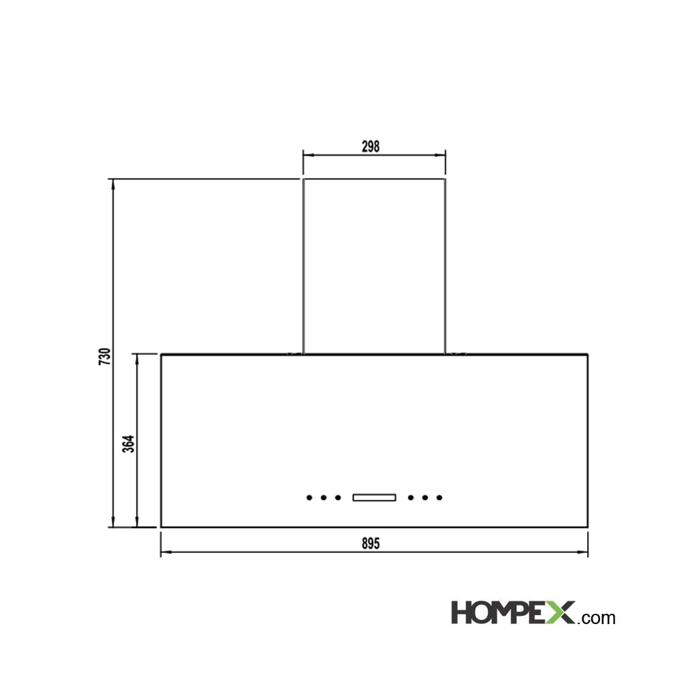 هود استیل البرز مدل SA-407