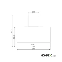هود آشپزخانه استیل البرز مدل SA 413