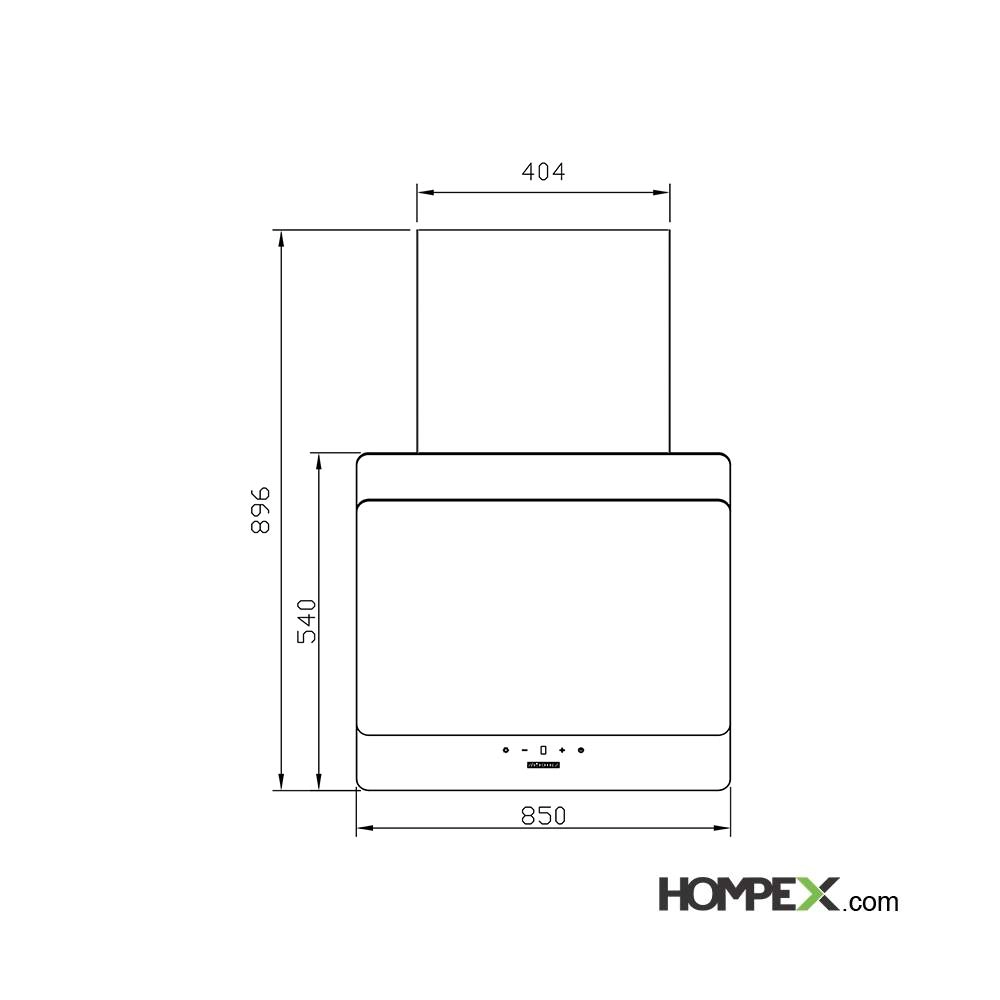 هود آشپزخانه استیل البرز مدل SA 415