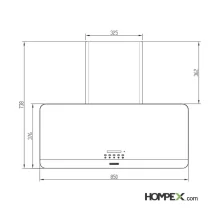هود آشپزخانه استیل البرز مدل SA 420