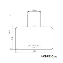 هود آشپزخانه استیل البرز مدل SA 463